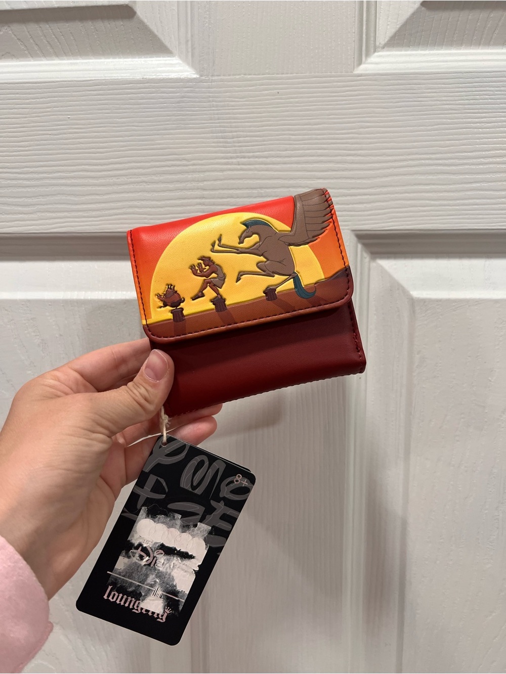 Loungefly Red and Yellow Pegasus Sunset Wallet